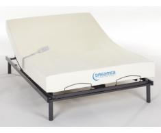 Cama eléctrica con memoria de forma JIMBARAN II de DREAMEA - motor OKIN - 140x200cm
