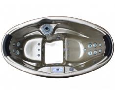 Jacuzzi para 2 personas MAHE II - dorado