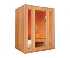 Sauna Tradicional Finlandesa 3 plazas LOFOTEN II - Gama Prestige