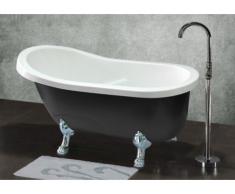 Bañera retro EGEE II - 171L - 145x74x77cm - Negro