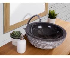 Lavabo de mármol MUKI - Color gris