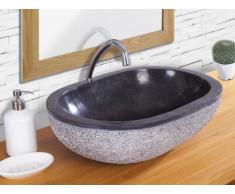 Lavabo de mármol MUNA - Color gris