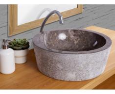 Lavabo de mármol VOLCA - Color gris