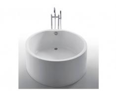 Bañera exenta LAGUNA, de acrílico reforzado - 130x130x58 cm