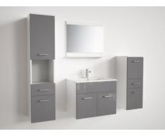 Conjunto CLAUDIO gris - Lavabo + Mueble de baño
