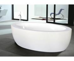 Bañera exenta MARMARA - 206L - Acrílico reforzado - 185x91x58 cm - Blanco