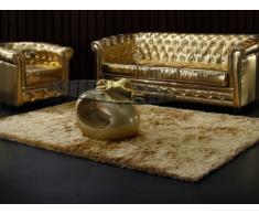 Alfombra shaggy LOLLY 160x230 cm - Dorada