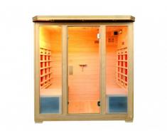 Sauna de infrarrojos 4/5 plazas STOCKHOLM II - Gama Prestige