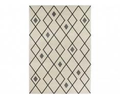 Alfombra estilo bereber DURANGO - Polipropileno - 160x230 cm - Crudo