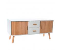 Mueble tv loreak 2 cajones