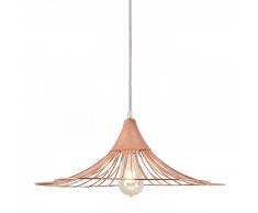 LÁMPARA COLGANTE EMMA 40 CM ORO-ROSA
