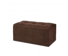 Baúl pie de cama donnie chocolate