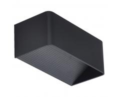 Aplique led edison negro