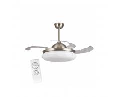 Ventilador de techo led alok regulable