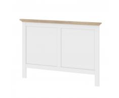 CABECERO DE CAMA PARÍS BLANCO-ROBLE