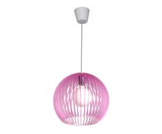 Lámpara colgante zaira rosa