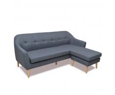 SOFÁ CHAISE LONGUE RETRO-VINTAGE