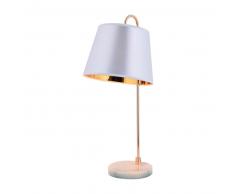 Lámpara de mesa myrta blanca