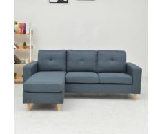Sofá chaise longue domay