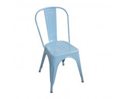 SILLA LANK INDUSTRIAL RÉPLICA AZUL