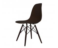 SILLA TOWER WOOD CHOCOLATE EXTRA QUALITY