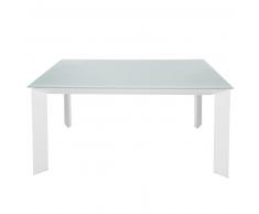 MESA DE COMEDOR EXTENSIBLE SHANON BLANCA