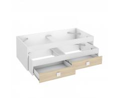 Cama nido con cajones bermuda