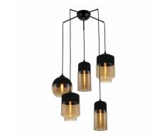 Lámpara de techo ikore 5 luces