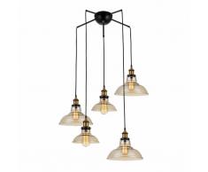 LÁMPARA COLGANTE STELL 5 LUCES