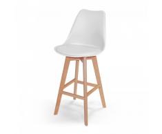 TABURETE ALTO NEW TOWER WOOD