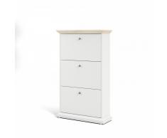 ZAPATERO PARÍS BLANCO-ROBLE