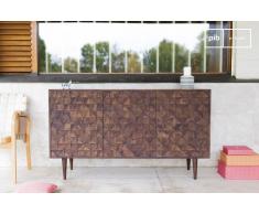 Cómoda de madera de estilo vintage Balkis