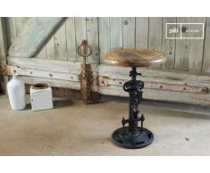 Taburete industrial con manivela