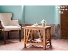 Mesa de centro cuadrada estilo vintage Cadynam