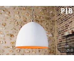 Lámpara Colgante de estilo escandinavo Nölia White
