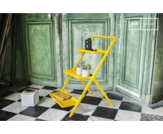 Estantería de metal de diseño industrial Leffie