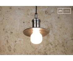 Lámpara colgante de estilo vintage Mini-disco