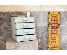 Cajonera pequeña de estilo shabby chic Delray