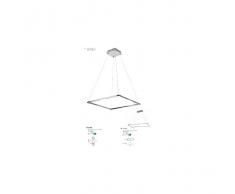 Lámpara de Techo LED 8L Cromo