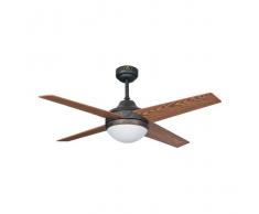 Ventilador Rústico Eolo Marrón 4 Aspas