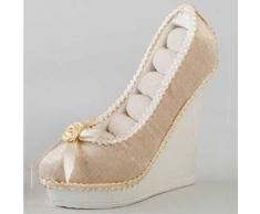 Zapato/joyero terciopelo