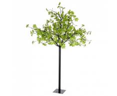 Pie salon acero, Arbol led