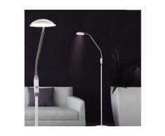 Lámpara pie salón Nao Led 5W Plata