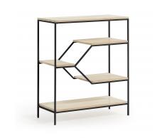 Estantería Push 80 x 93,5 cm negro