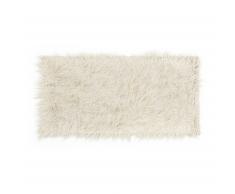 Alfombra Brood 65x130 cm, blanco