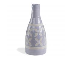 Jarrón Ares, flor azul 30 cm