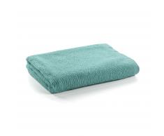 Toalla de baño Miekki grande turquesa claro