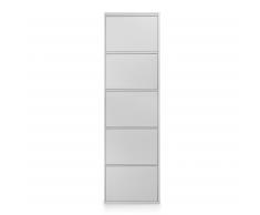 Zapatero Bogotá 15 5 puertas, blanco