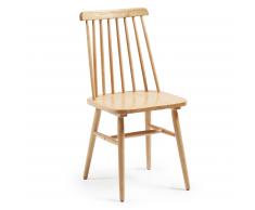 Silla Tressia, madera natural