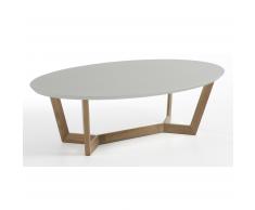 Mesa de centro Wave, roble y gris